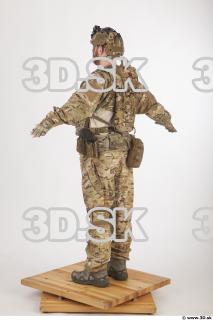 Soldier in American Army Military Uniform 0017
